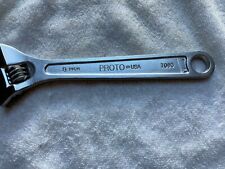 NOS PROTO 7080 Adjustable Wrench, 8