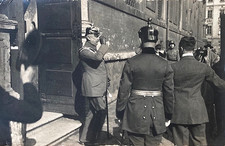 HITLER TRIAL BEER HALL PUTSCH MUNICH APR. 1, 1924 w/ LUDENDORFF PHOTO POSTCARD picture
