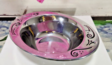 Lenox Stainless Steal Spyro Design Bowl Trinket Dish 7