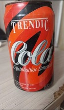 1994 TRENDIC Cola 330ml Empty Can Germany Vintage Soda Advertising Collectible picture
