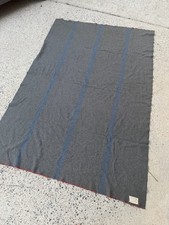 Vintage 1941 WWII Australian Military Wool Blanket Labeled Torrenside 81”x55” picture