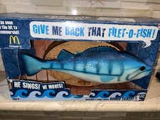 Big Mouth Billy Bass “Frankie the Fish” McDonald’s Filet-O-Fish Figure picture