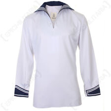 Original German Navy Shirt - Military Surplus Sailor Costume Top Naval Maritime picture
