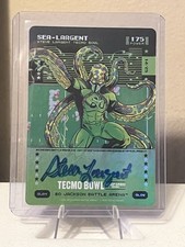 Bo Jackson Battle Arena Tecmo Bowl Sea-Largent SLA4 Glow Autograph /25 Steve picture