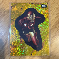 Topps 2025 Comic Book Heroes The 2000s Iron Man Insert Card #75 Marvel 07/24 picture