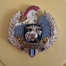 MSG Rome Italy GOLD GLADIATOR Challenge Coin US Embassy Marine Security Guard 🔥 picture