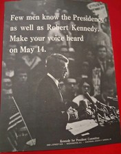 1968 Robert F Kennedy Presidential Campaign Nebraska Flyers picture