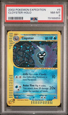 Cloyster 8/165 Expedition E Series 2002 Pokemon Card Holo PSA 8 NM/M picture
