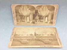 Stereoview Real Photo East Room White House Building Lot 2 JF Jarvis/ Underwood picture