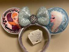 NEW Disney Frozen 10th Anniversary Anna Elsa Minnie Ears Headband - AUTHENTIC picture