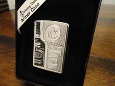 JACK DANIEL'S LIMTED EDITION 07464/10000 ARMOR ZIPPO LIGHTER MINT IN BOX picture