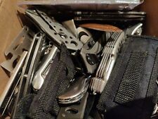 14 POUNDS TSA Confiscated Pocket Knives Various Brand TREASURE HUNT GRAB BAG BOX picture