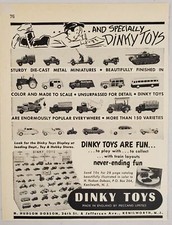 1954 Print Ad Dinky Toys Die Cast Metal Miniatures Cars,Trucks Kenilworth,NJ picture