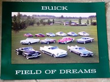 NEW ~ Buick “FIELD OF DREAMS” promotional poster ~ Buick dealers in the 1990's picture