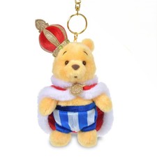 Japan Tokyo Disney Store Winnie the Pooh Plush Toy Keychain Piglet as a Knight picture