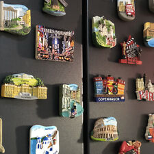 European America Varied Country Tourism Travel Souvenir 3D Resin Fridge Magnet  picture