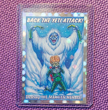 Topps 2026 Mars Attacks Xmas Cryptid Alliance CA-3 Abominable Snowman /50 picture
