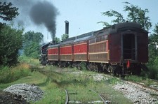 Duplicate Train Slide Ohio Central Passenger Cars #04 picture