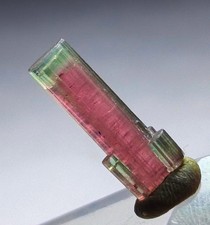 Watermelon Tourmaline Crystal Green Cap Natural Gemstone Mineral Crystals picture