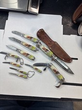 Vintage R.C.M.P. Canada Knife Collection/ Sheffield England picture
