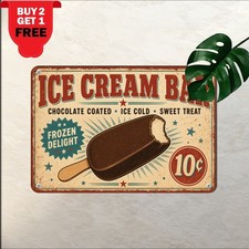 Good Humor Ice Cream Truck Sign Vintage Sweet Dessert Diner Cafe Plaque 8x12 picture