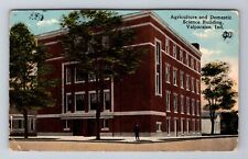 Valparaiso IN-Indiana, Agriculture & Domestic Science Building, Vintage Postcard picture