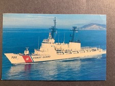 U.S. Military Postcard USCGC Rush WHEC-723 picture