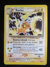 WOTC, Neo Revelation, 21/64, Raichu, German Card, MD417 picture