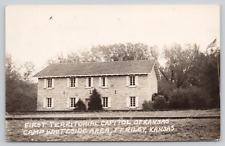 RPPC Fort Riley, Kansas, First Territorial Capitol of Kansas Camp Whiteside A761 picture