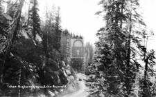 Tahoe Highway From Echo Summit California CA - Reprint picture
