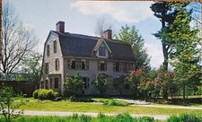 Vintage Postcard The Old Manse Nathanial Hawthorne House Concord MA 1970s picture