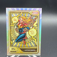 Topps 2026 Mint Marvel Captain Marvel #94 Gold Non-Sport Trading Card picture
