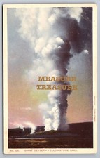 C.1910 YELLOWSTONE NATIONAL PARK HAYNES #125 GIANT GEYSER POSTCARD P88 picture