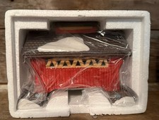 Department 56, Heritage Village, Red Covered Bridge, #5987-0, In Box picture