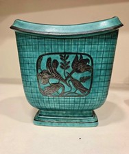WILHELM KAGE, Gustavsberg 1947 Original Silver PREMIUM Vase Argenta 1211 picture
