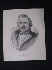 1885 Civil War Print - Confederate General Albert Sidney Johnston - Shiloh picture