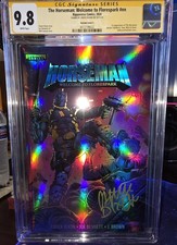 Signed The Horseman: Welcome to Florespark Cover C CGC 9.8 Holofoil Chuck Dixon picture