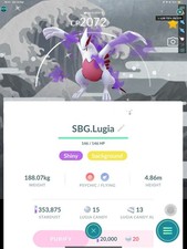 Shiny Shadow Lugia With Kalos Tpur Background picture
