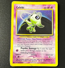 Celebi Pokémon TCG Neo Genesis Holo Rare #3/64 (2000) English Yoshida picture