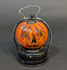 AS IS Halloween Jack O Lantern Pumpkin Battery Lighted Lantern Wales Hong Kong picture