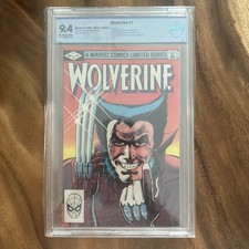 Rare Wolverine Comic Limited Series #1 Vintage 1982  Graded 9.4 CBCS picture