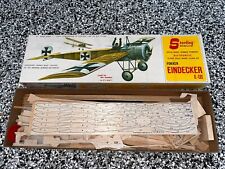 Sterling Vintage 25” Fokker Eindecker E-III Flying Scale Model Kit A23 ~READ ALL picture