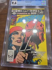 Daredevil  179 Cgc 9.6 White  Pages  Elektra Appearance picture