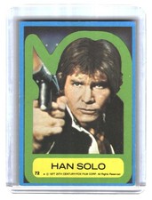 1977 Scanlens Star Wars #72 Han Solo picture