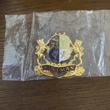 VTG Pullman Railway Coat of Arms Enamel Lapel Pin New Sealed picture