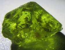 Demantoid Garnet  Crystal Facet Rough From Madagascar. 2.73 Crt picture