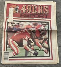 49ers August 4, 1985 Report Sports/Entertainment Publication Newspaper  picture