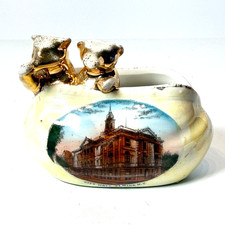 CITY HALL - ELMIRA NY NEW YORK Souvenir ANTIQUE CHINA TRINKET  picture