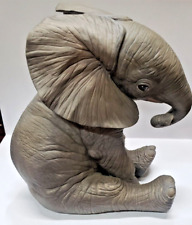 Lenox African Elephant Calf Fine Porcelain Figurine Smithsonian 1991 - VINTAGE picture