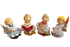 Altar Choir Boys set of 4 Fontanini Alexander Simonelli Italy 4” figurines 1987 picture